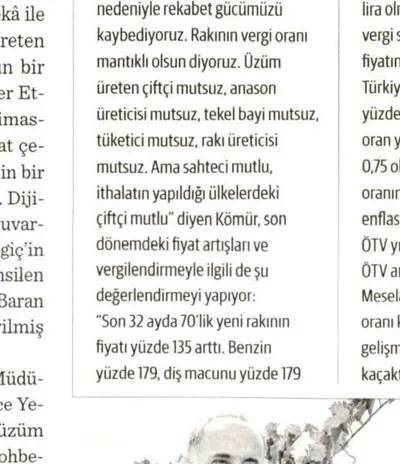 Dunya Gazetesi / It paid an extra 40 million TL not to aggrieve the farmers!