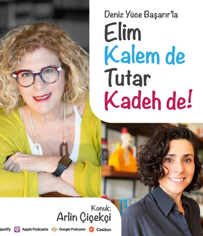 The new podcast series "Elim Kalem de Tutar Kadeh de"